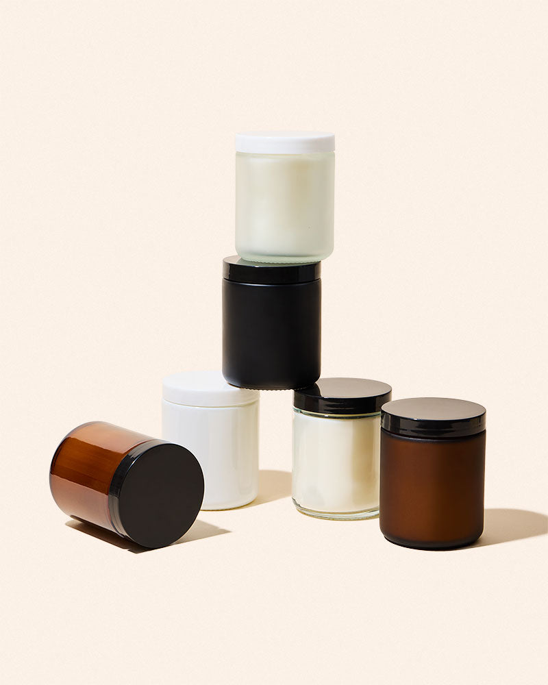 9oz silo™ straight sided jar & lid