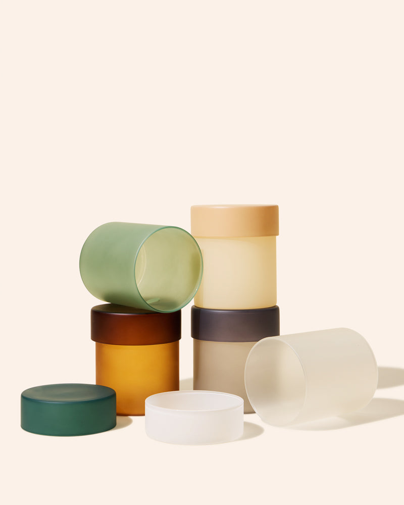 18oz muse™ candle vessel & lid