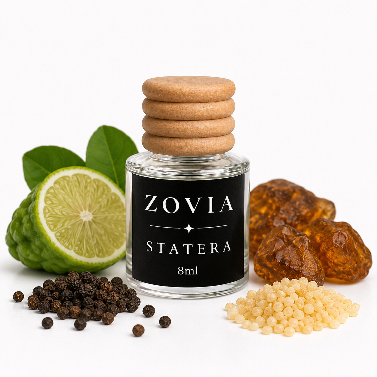 Statera Sandalwood Car Difuuser | Suede Amber Scent | 8ml