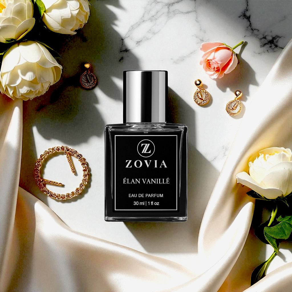 Élan Vanillé Perfume — Luxury Vanilla Perfume with Mango & Coconut | ZOVIA
