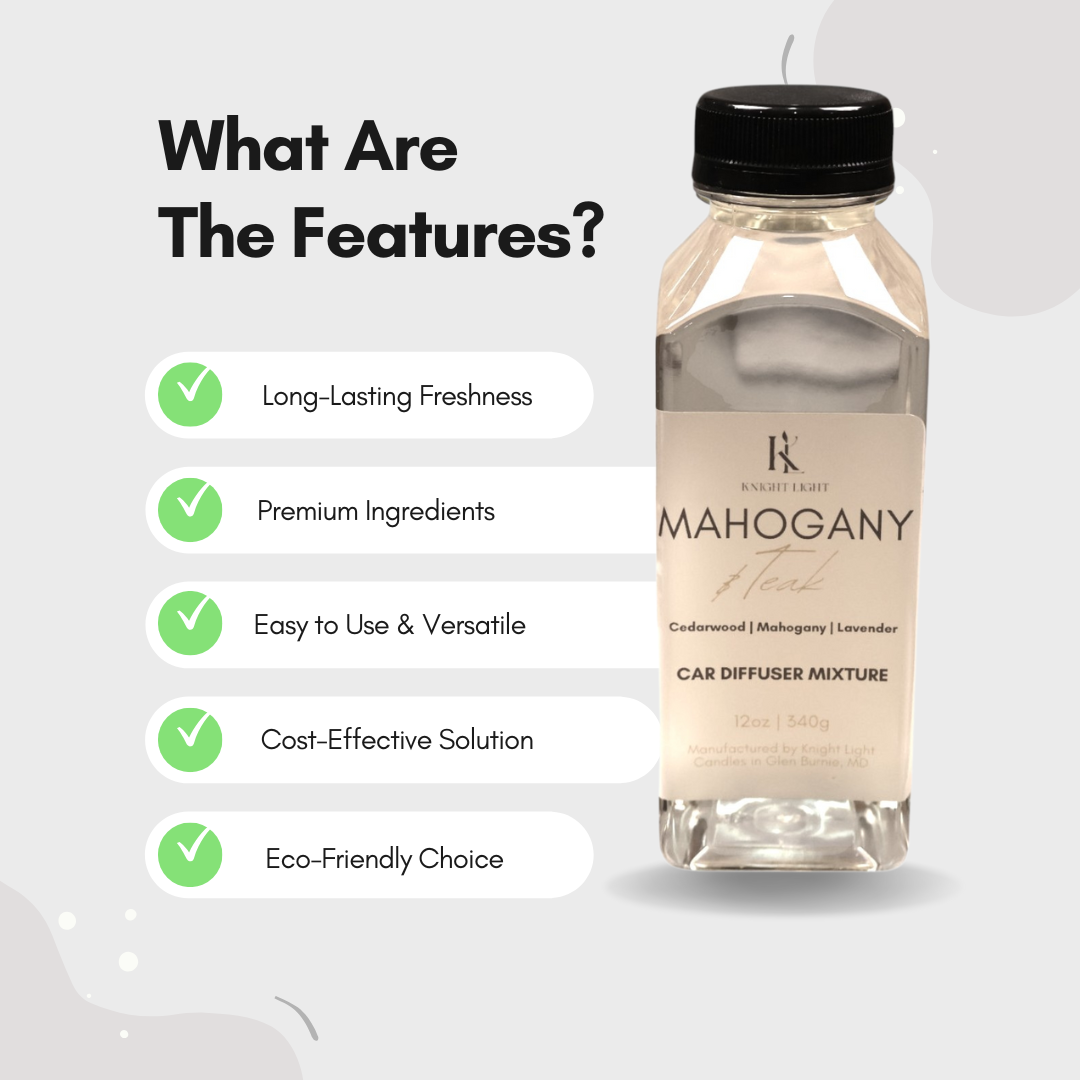 Mystic Wood Car Diffuser Refill 12oz – Rich Woodsy Aroma