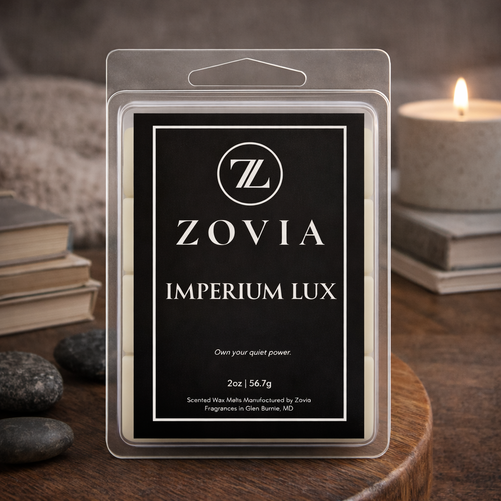 Imperium Lux lifestyle background wax melt