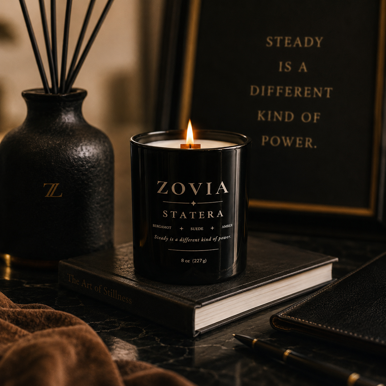 Luxury Wood Wick Candles | Handcrafted Coconut Soy Candles