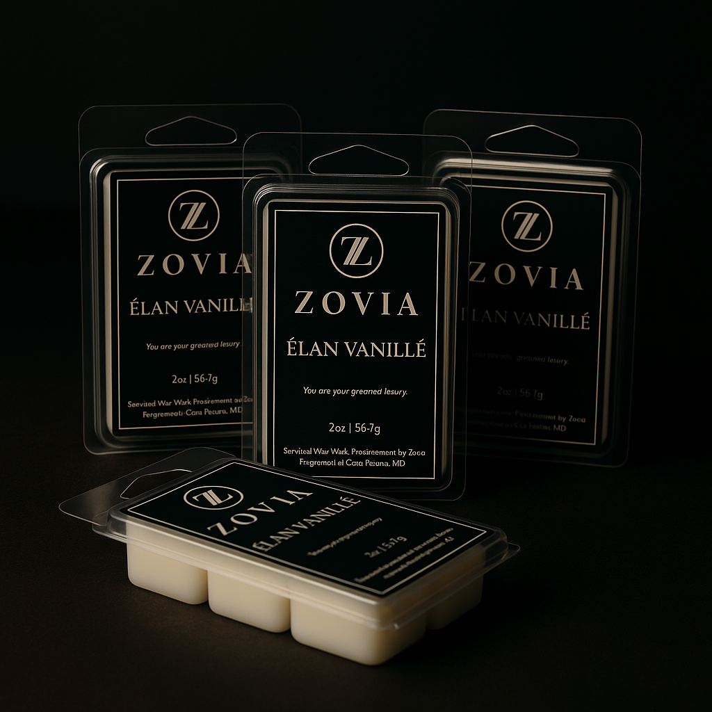 collection of elan vanille wax melts