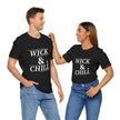 Wick and Chill T-Shirt | Candle Maker Apparel – Cozy & Stylish