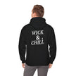 Wick and Chill Hoodie | Cozy Candle Maker Apparel for Candle Lovers