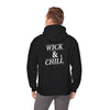 Wick and Chill Hoodie | Cozy Candle Maker Apparel for Candle Lovers