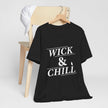 Wick and Chill T-Shirt | Candle Maker Apparel – Cozy & Stylish