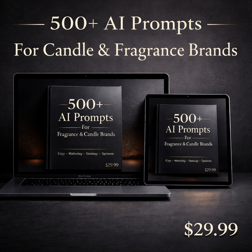 500+ AI Prompts for Candle & Fragrance Makers | Zovia