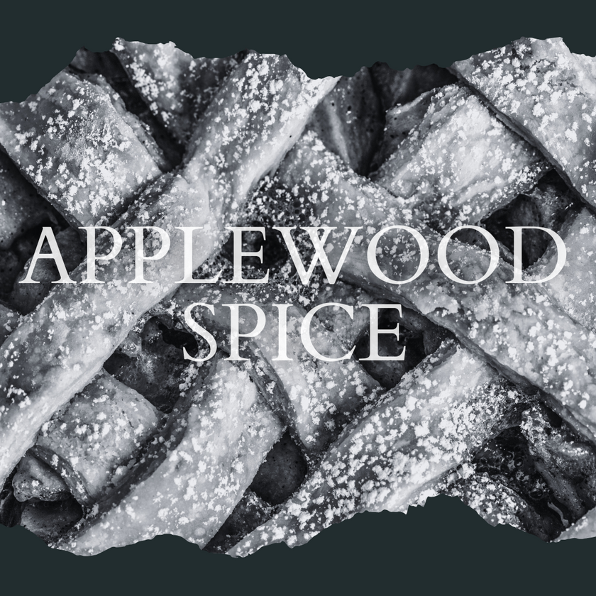Applewood Spice Candle – Warm Apple, Cinnamon & Brown Sugar | Cozy Fall & Holiday Scent