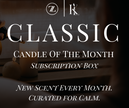 Classic Candle of the Month Subscription Box – Luxury Hand-Poured Candles