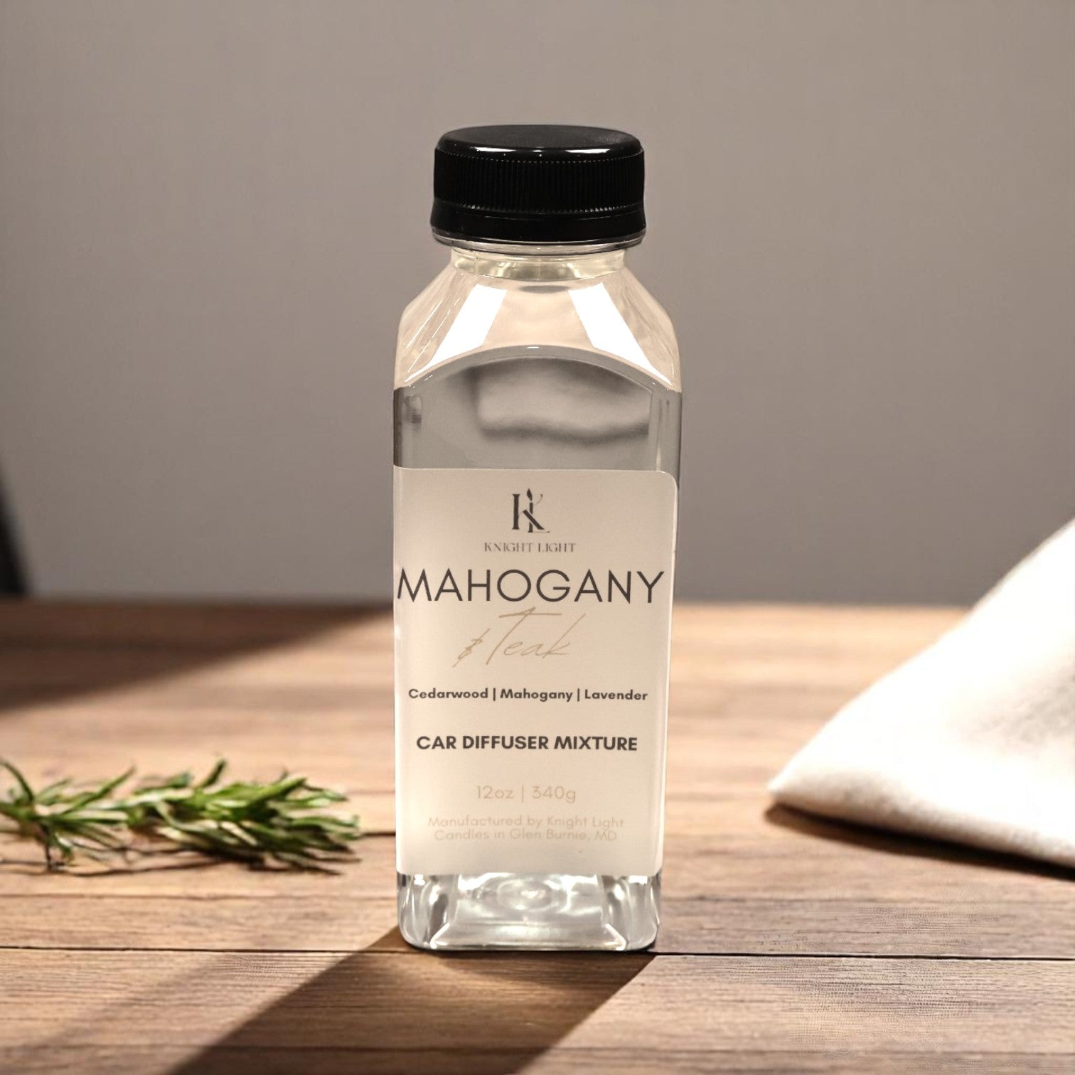 Mystic Wood Car Diffuser Refill 12oz – Rich Woodsy Aroma