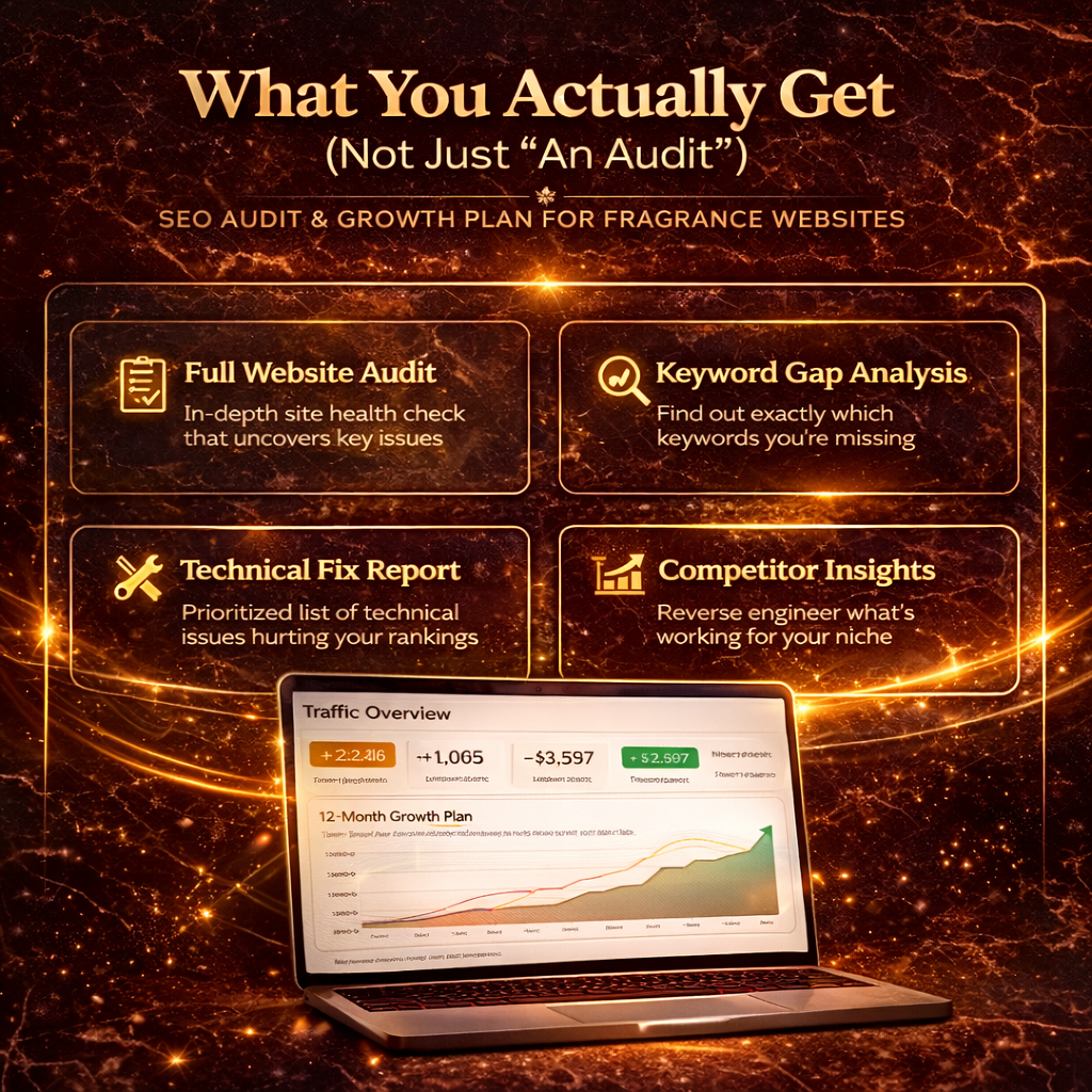 Website SEO Audit  — For Candle, Fragrance & Handmade Product Brands