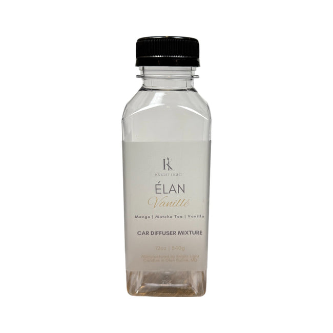 Élan Vanillé Luxury Diffuser Refill – Vanilla, Amber & Sandalwood | 12oz