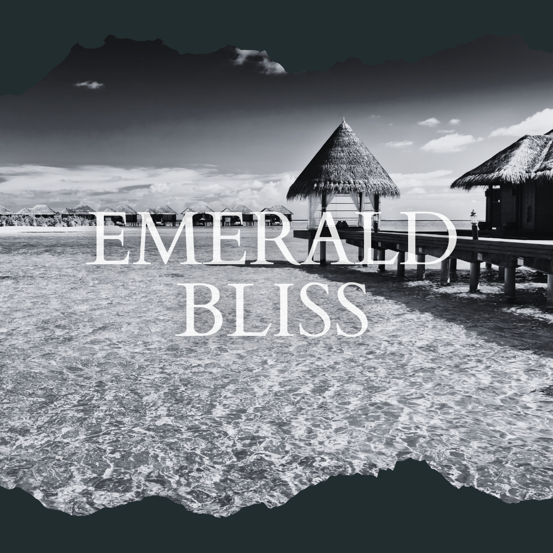 Emerald Bliss Candle | 8oz Wood Wick | Citrus & Fresh Greens Scent