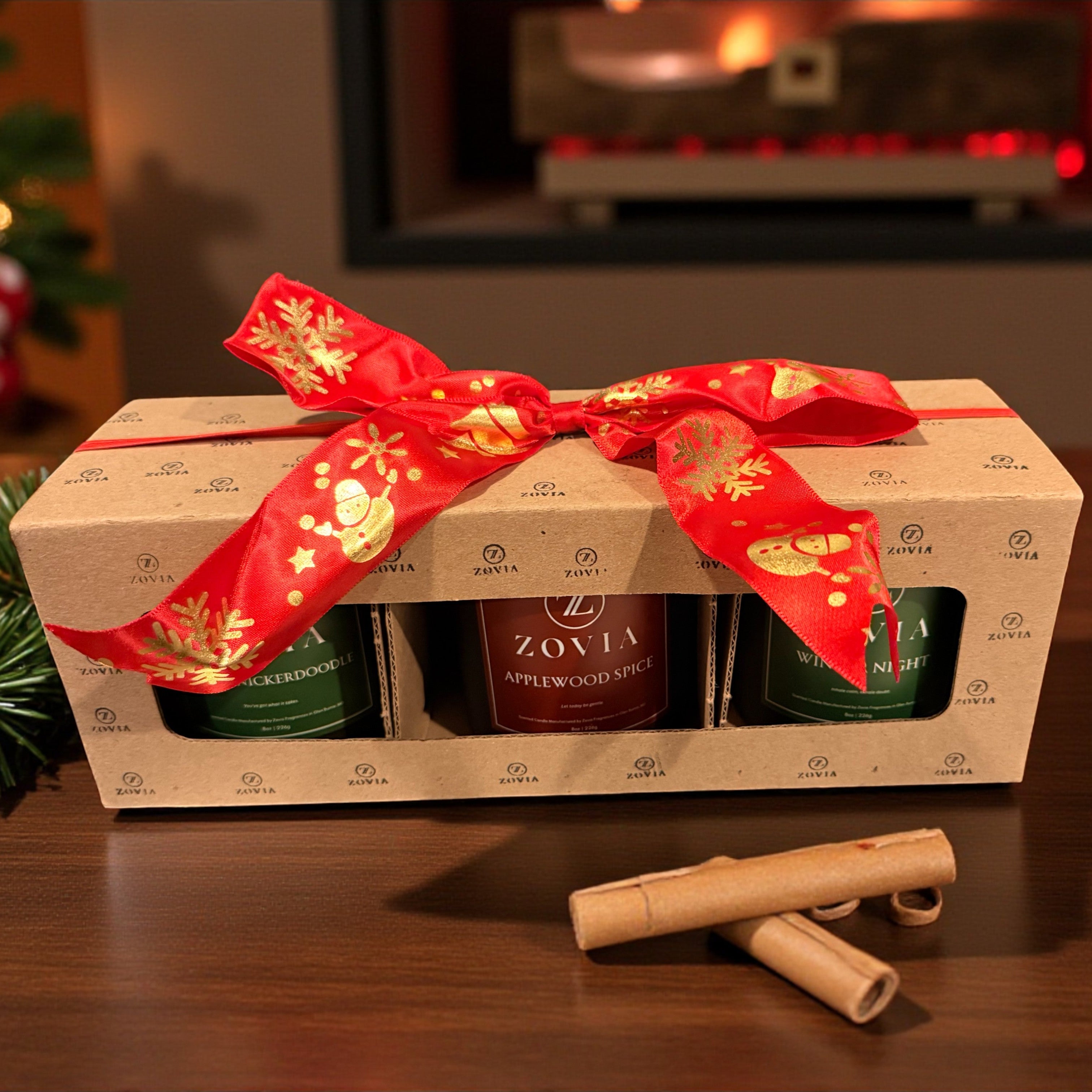 The Holiday Candle Trio – 3 Best-Selling Scents for a Season of Calm & Connection