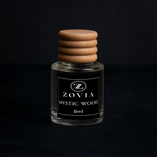 Mystic Wood Car Diffuser – Rich Mahogany & Warm Teak Aroma