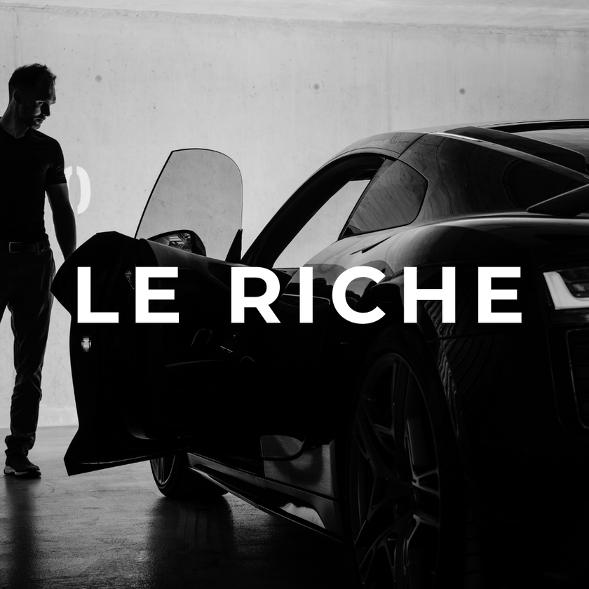 Le Riche Car Diffuser – Luxury Oud & Amber Scent | Long-Lasting Car Air Freshener