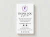 Custom Car Diffuser Care Cards | Customize with your business logo!