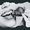 Strawberry Kiss Candle | 8oz Wood Wick | Sweet Bourbon Vanilla Scent