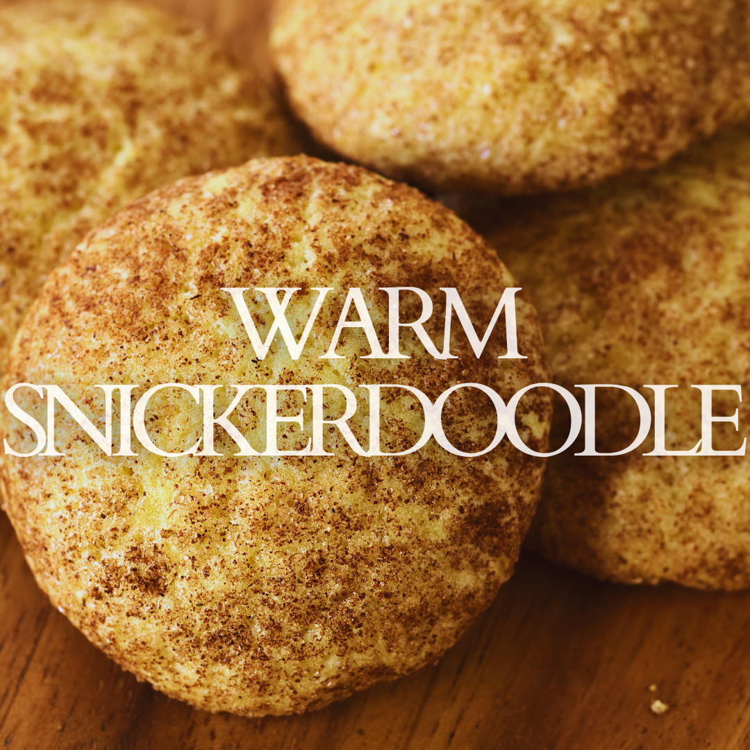 Warm Snickerdoodle | Luxury Cinnamon Sugar Wood Wick Candle LIMITED