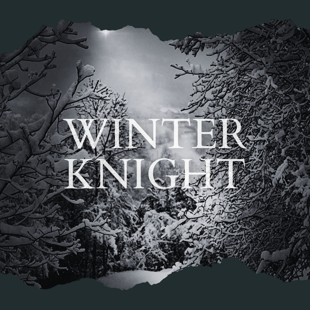 Winter Knight Christmas Tree Candle | 8oz Luxury Woodwick, Eco-Friendly & Motivational Gift